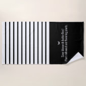 Monarchschmetterling Strandtuch (Vorderseite)