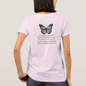 Monarchschmetterling-T - Shirt (Rückseite)