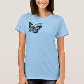 Monarchschmetterling-T - Shirt (Vorderseite)