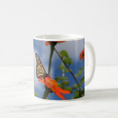 Monarchschmetterling-Tasse Kaffeetasse (VorderseiteRechts)