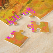 Monarchschmetterling und Fahrradkunst Puzzle (Seite)