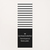 Monarchschmetterling Yogamatte (Vorderseite)