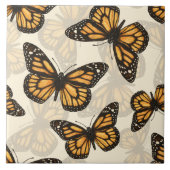 Monarchschmetterlinge Fliese (Vorderseite)