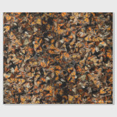 Monarchschmetterlinge, Geschenkpapier (Flach)