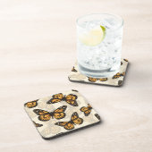 Monarchschmetterlinge Getränkeuntersetzer (Rechte Seite)