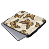 Monarchschmetterlinge Laptopschutzhülle (Vorne Knopf)