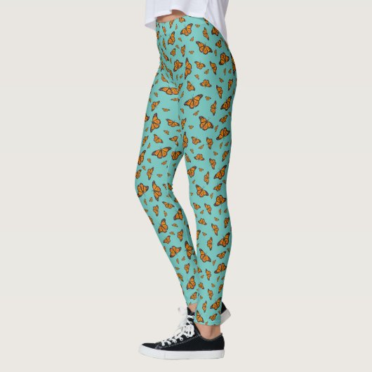 Monarchschmetterlinge Leggings (Links)