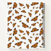 Monarchschmetterlinge Notizblock (Rückseite)