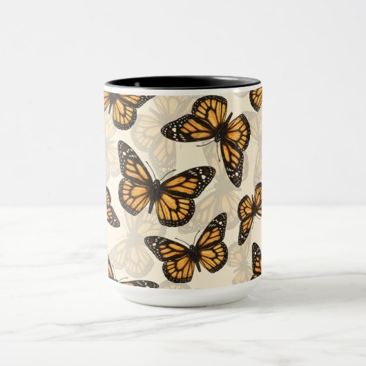 Monarchschmetterlinge Tasse (Zentrum)