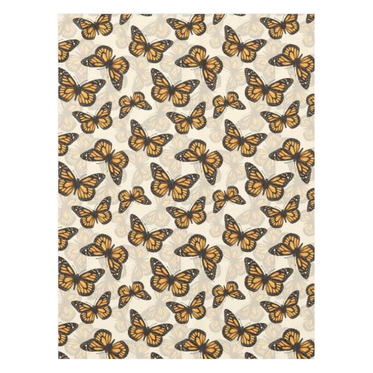 Monarchschmetterlinge Tischdecke (Vorderseite)