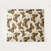 Monarchschmetterlinge Wandteppich (Vorderseite (Horizontal))