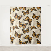 Monarchschmetterlinge Wandteppich (Vorderseite)