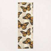 Monarchschmetterlinge Yogamatte (Rückseite)