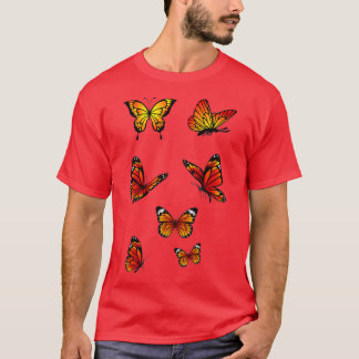 Monarchschmetterlingsdesign T-Shirt