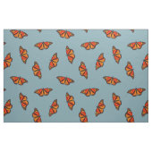 Monarchschmetterlingsmuster Retroblau oder JEDE Fa Stoff (Fat Quarter (45,7 x 55,9 cm))