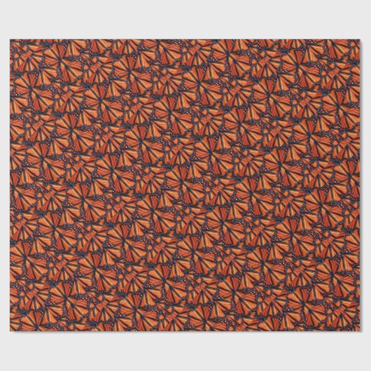 Monarchschmetterlingspapier Geschenkpapier (Flach)