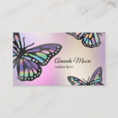 Monarchschmetterlingsplaner Visitenkarte (Vorderseite)