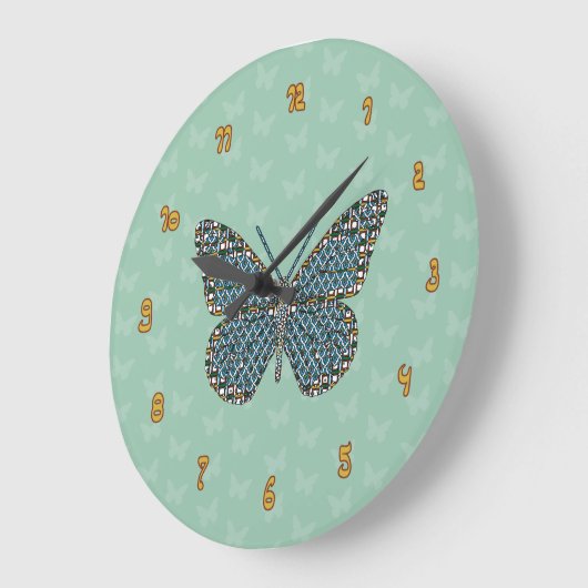 Monarchuhr Große Wanduhr (Winkel)