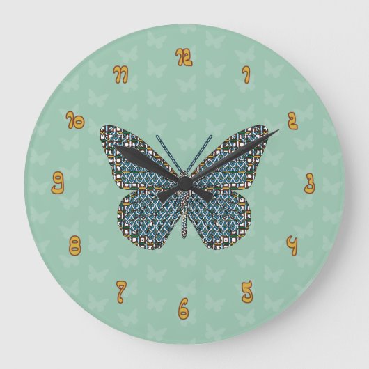 Monarchuhr Große Wanduhr (Vorderseite)