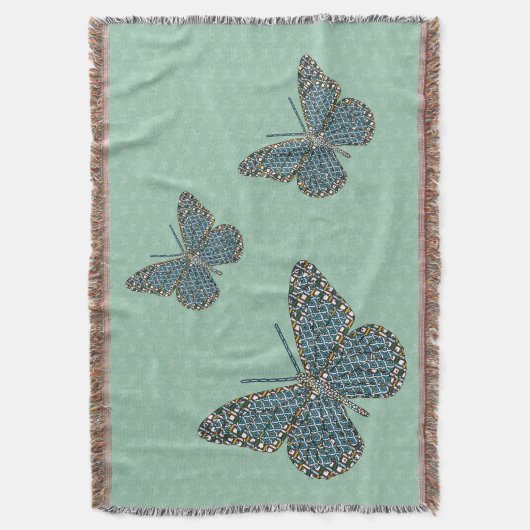 Monarchwurzelblanket Decke (Vorderseite Vertikal)