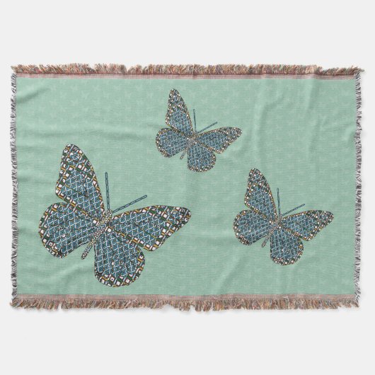 Monarchwurzelblanket Decke (Vorderseite)