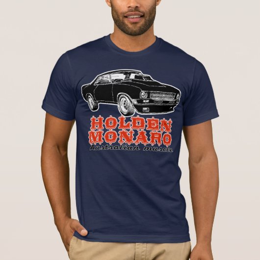 Monaro Muskelauto T-Shirt (Vorderseite)