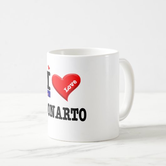 MONARTO - I Liebe Magnet Kaffeetasse (VorderseiteRechts)