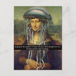 "Monas neuer Bonnet" Postkarte