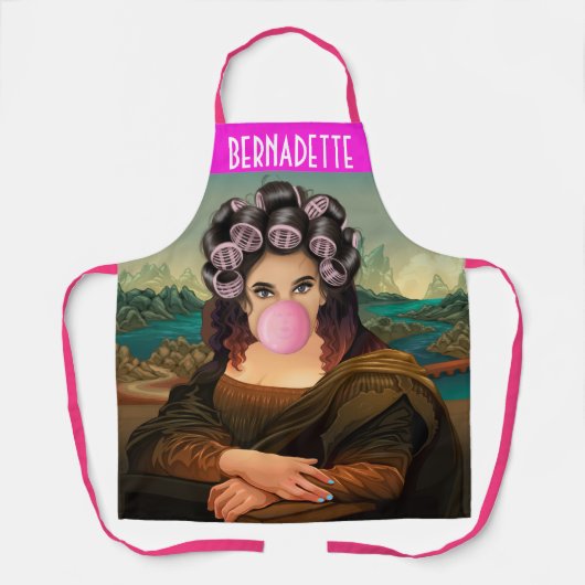 Mona's Spa-Tag-All-Over-Print-Schürze Schürze (Vorderseite)
