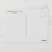 MONASTERIEN VON METEORA, GRIECHENLAND POSTKARTE (Rückseite)