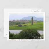 Monastischer Turm & Ruinen, devenesische Insel Postkarte (Vorne/Hinten)