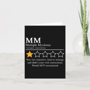 Monat 2025, um das Multiples Myelom zu erkennen, w Karte