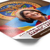 Monat 3d des Nationalerbes Fotodruck (Ecke)