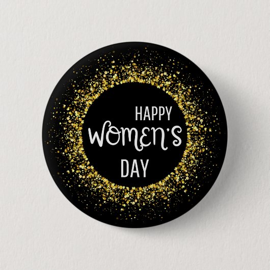 Monat 8. März 2025 Button (Vorderseite)