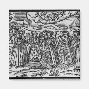 Monat April, 'vom Shepheardes Kalender Magnet