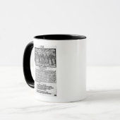 Monat April, 'vom Shepheardes Kalender Tasse (Vorderseite Links)
