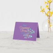 Monat der Arbeitstherapie Vielen Dank Karte (Gelbe Blume)