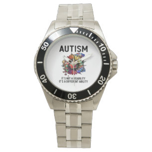 Monat der Aufklärung über Autismus Liebe versteh Armbanduhr