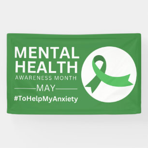 Monat der Aufklärung über psychische Gesundheit Banner