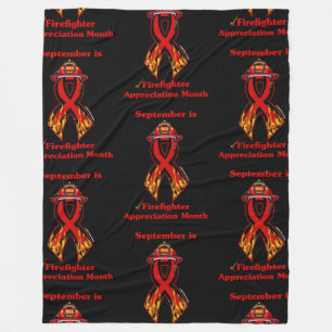 Monat der Aufwertung des Feuerwehrmanns Fleecedecke
