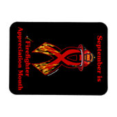 Monat der Aufwertung des Feuerwehrmanns Magnet (Horizontal)