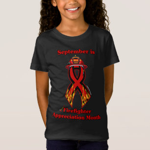 Monat der Aufwertung des Feuerwehrmanns T-Shirt