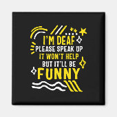 Monat der Bewusstsein, ich bin tot Bitte sprechen Magnet (Vorne)