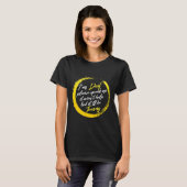 Monat der Bewusstsein, ich bin tot Bitte sprechen  T-Shirt (Vorne ganz)