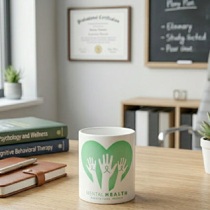 Monat der Bewusstseinsbildung für psychische Gesun Kaffeetasse