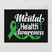 Monat der Bewusstseinsbildung für psychische Gesun Postkarte (Vorderseite)