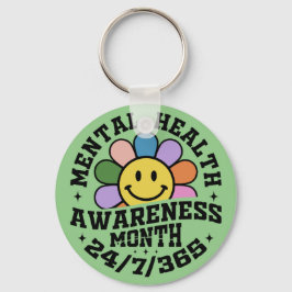 Monat der Bewusstseinsbildung für psychische Gesun Schlüsselanhänger