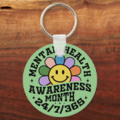 Monat der Bewusstseinsbildung für psychische Gesun Schlüsselanhänger (Vorderseite)