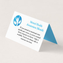 Monat der Bewusstseinsbildung für psychische Gesun