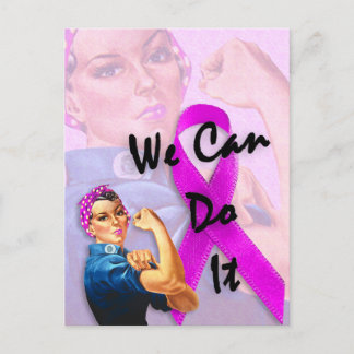 Monat der Brustkrebserkrankung, Rosie the Riveter Postkarte